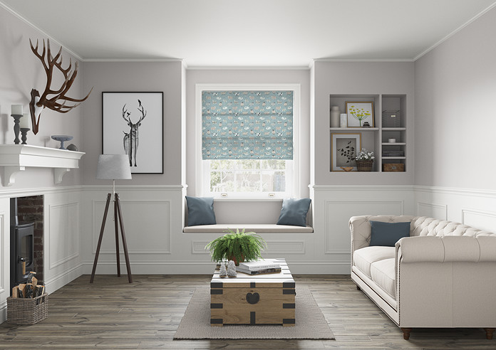 Baa Baa, Duckegg - Roman Blind - Image 5